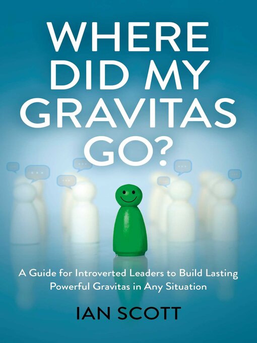 Cover image for Where Did My Gravitas Go?